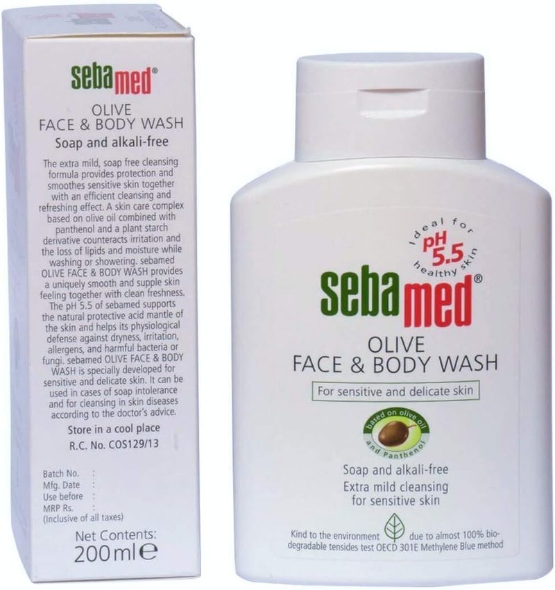 Sebamed غسول الوجه والجسم بزيت الزيتون من سيباميد - Image 2